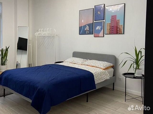 

Квартира-студия, 40 м², 1 кровать