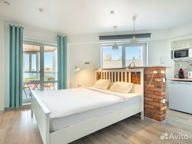 

Квартира-студия, 33 м², 1 кровать