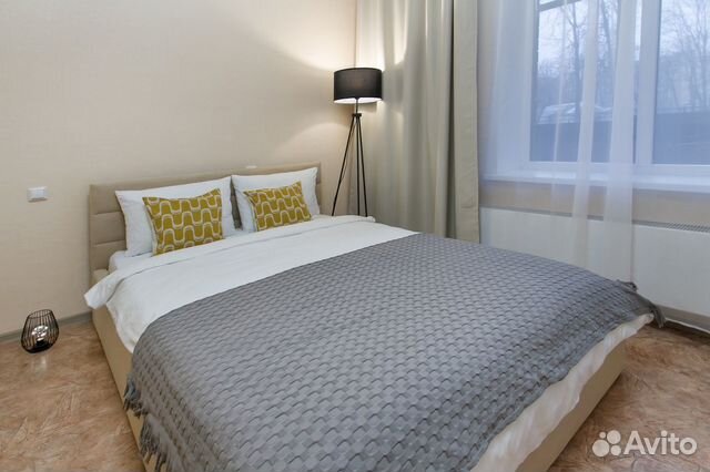 

1-к. квартира, 42 м², 2 кровати
