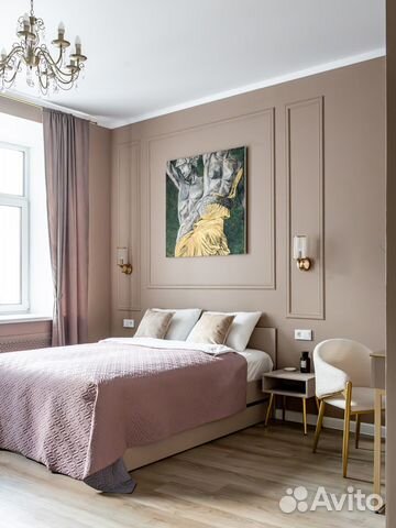 

1-к. квартира, 44 м², 1 кровать