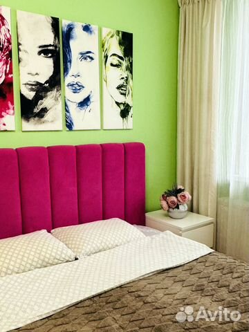 

1-к. квартира, 37 м², 2 кровати