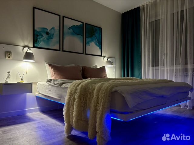 

1-к. квартира, 36 м², 2 кровати