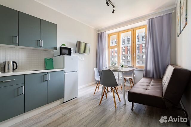 

1-к. квартира, 38 м², 2 кровати