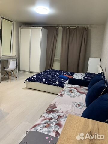 

Квартира-студия, 28 м², 2 кровати