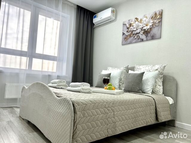 

1-к. квартира, 44 м², 2 кровати