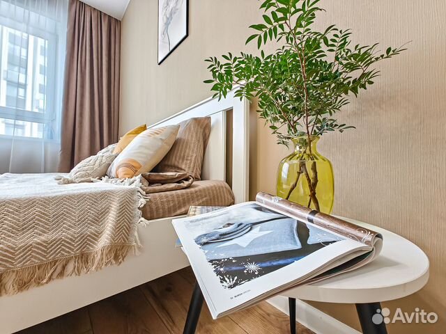 

1-к. квартира, 44 м², 3 кровати