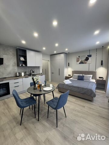

Квартира-студия, 35 м², 1 кровать
