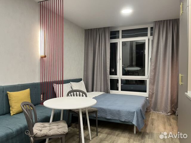 

Квартира-студия, 24,7 м², 2 кровати