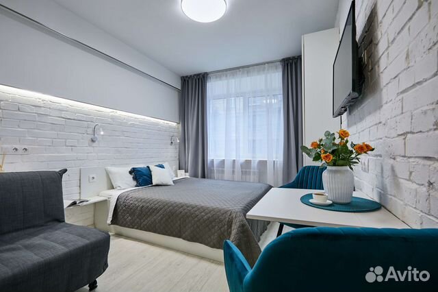 

1-к. квартира, 19 м², 2 кровати