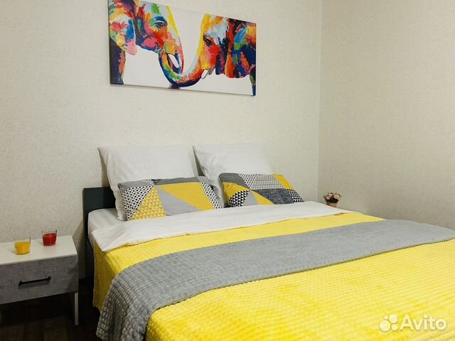 

1-к. квартира, 37 м², 2 кровати