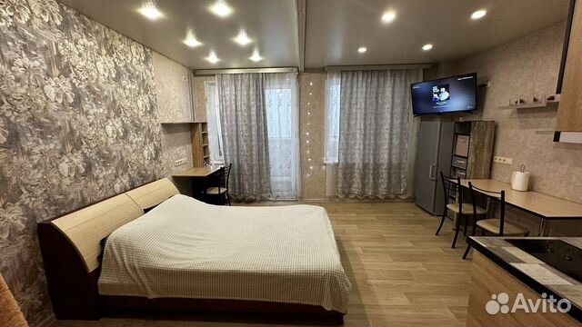

Квартира-студия, 33 м², 2 кровати