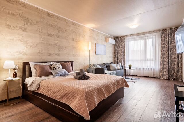 

1-к. квартира, 50 м², 2 кровати