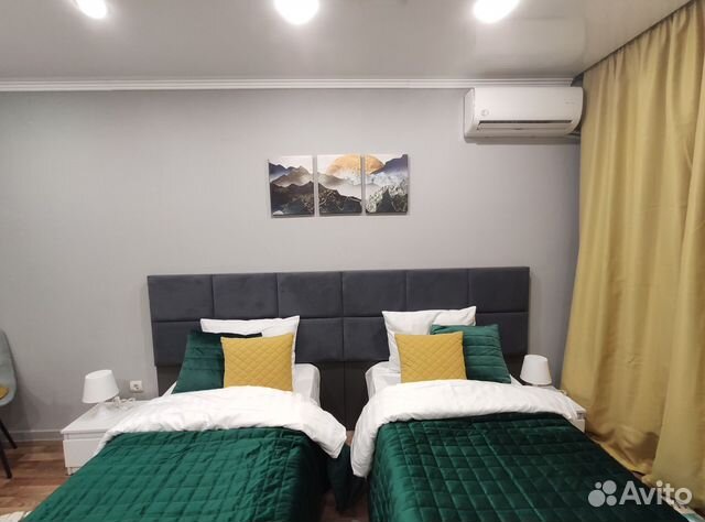

1-к. квартира, 39 м², 2 кровати