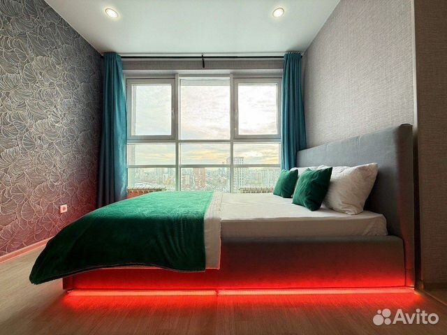 

Квартира-студия, 39 м², 2 кровати