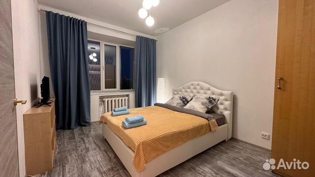 

1-к. квартира, 41 м², 1 кровать