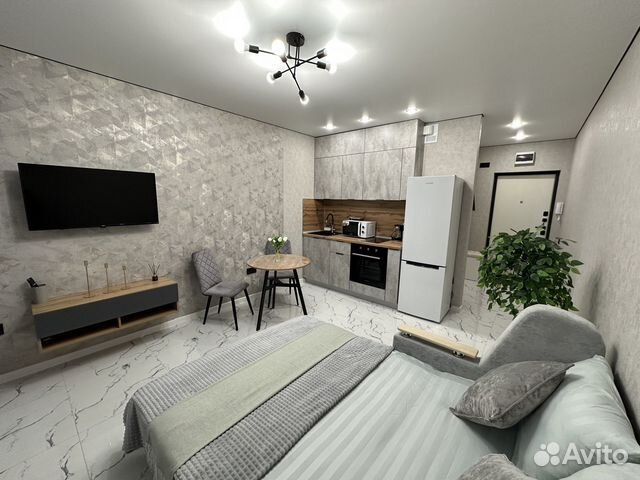 

Квартира-студия, 27 м², 1 кровать