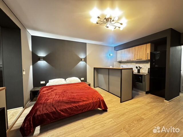 

Квартира-студия, 37 м², 2 кровати