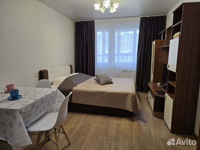 

Квартира-студия, 32,5 м², 1 кровать