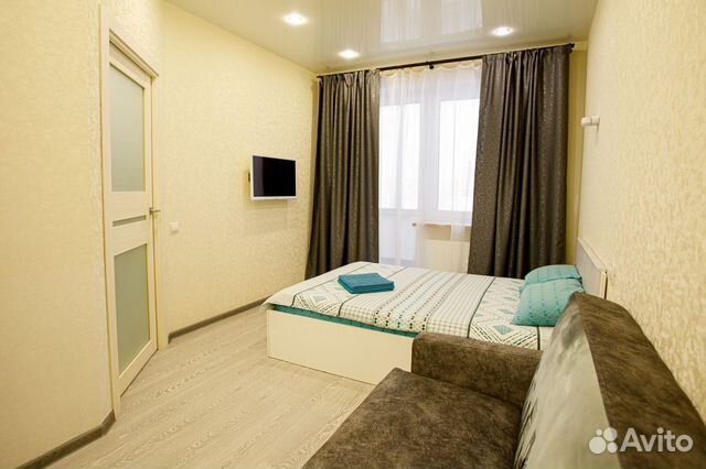 

1-к. квартира, 40 м², 2 кровати