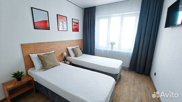 

1-к. квартира, 50 м², 3 кровати