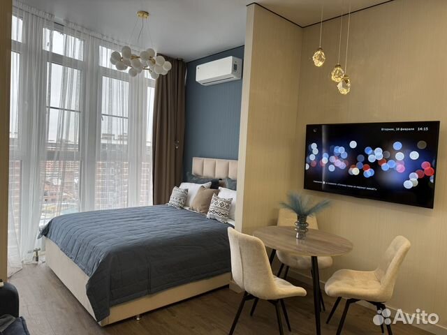 

Квартира-студия, 27,1 м², 2 кровати