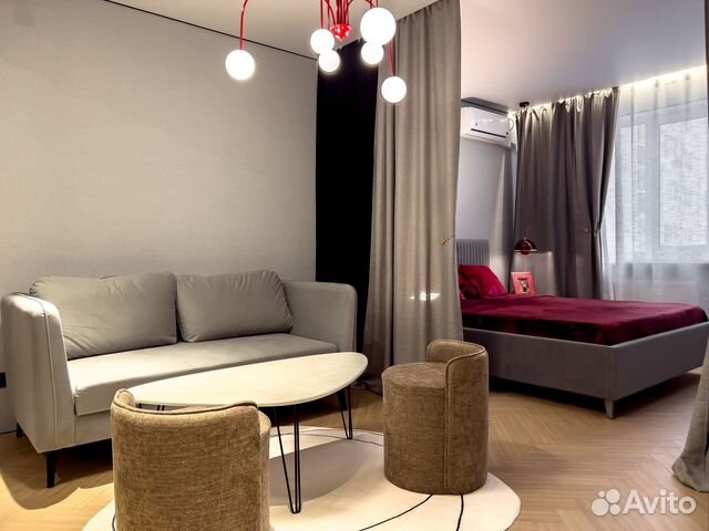 

1-к. квартира, 38 м², 1 кровать