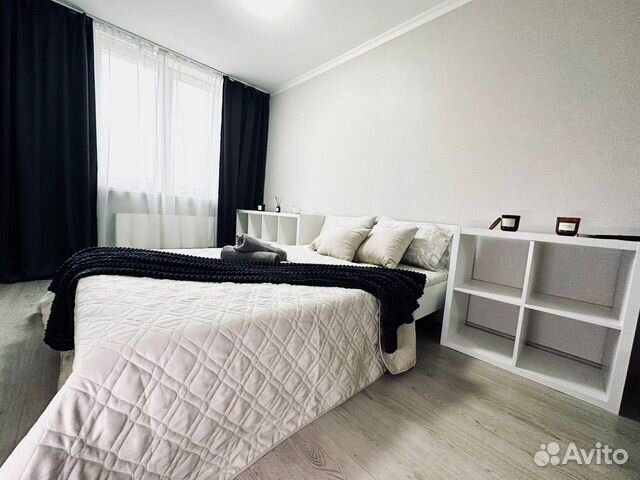 

1-к. квартира, 44 м², 2 кровати