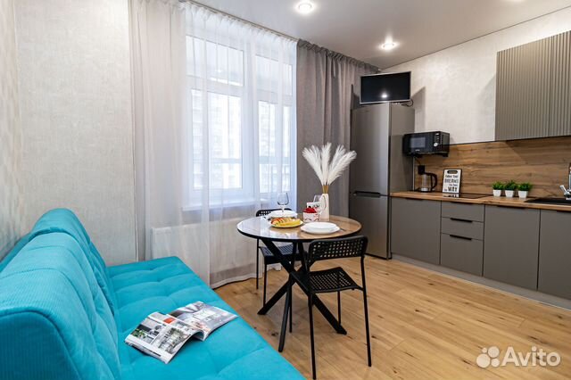 

1-к. квартира, 38 м², 3 кровати