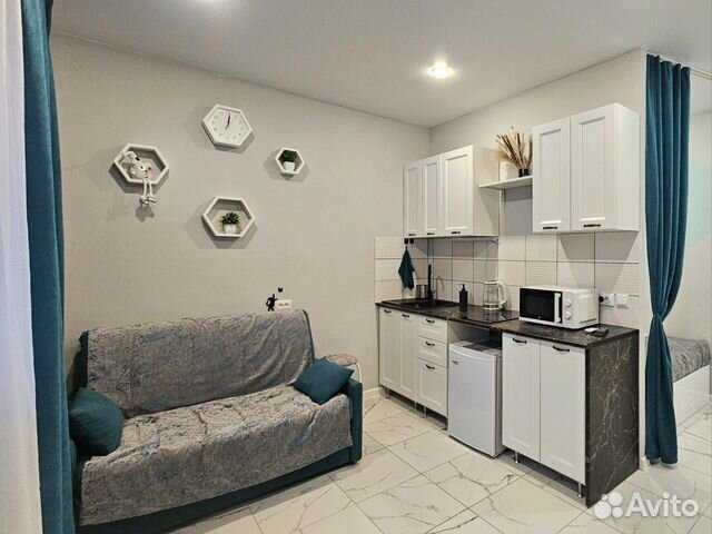 

Квартира-студия, 25 м², 2 кровати