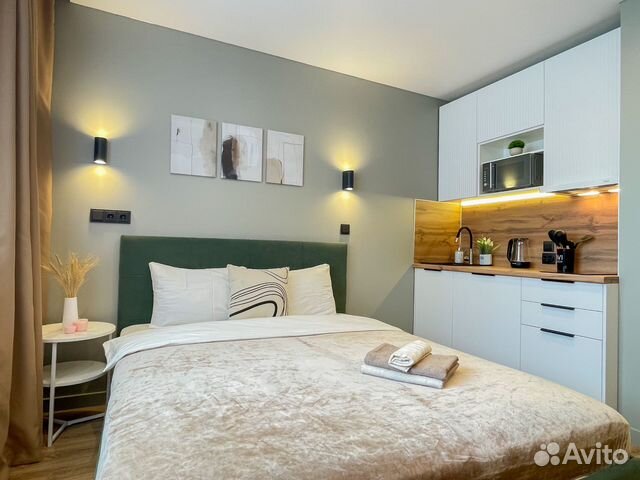

Квартира-студия, 20 м², 1 кровать