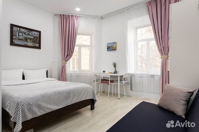 

Квартира-студия, 20 м², 2 кровати
