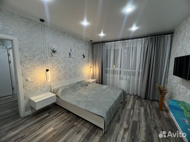 

1-к. квартира, 38 м², 2 кровати