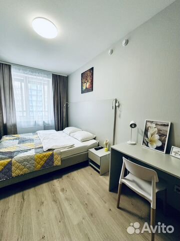 

1-к. квартира, 41 м², 2 кровати