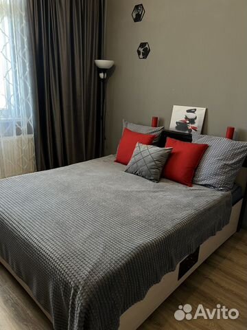 

1-к. квартира, 42 м², 2 кровати