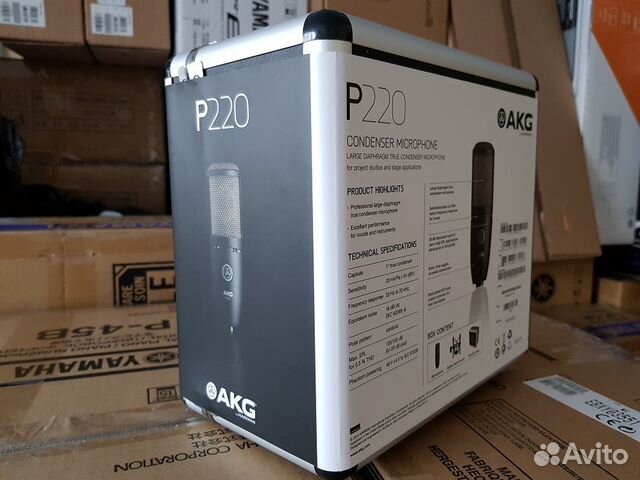 Студийный микрофон AKG P220 Новый