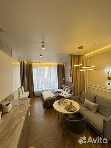 

Квартира-студия, 23 м², 2 кровати
