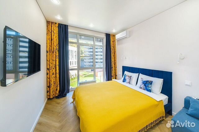 

Квартира-студия, 26 м², 2 кровати