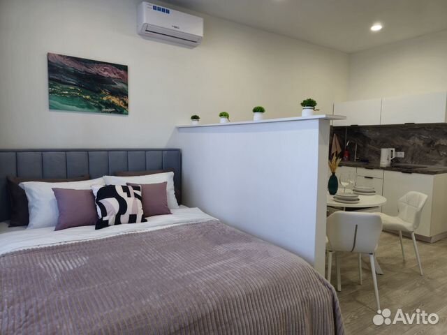 

Квартира-студия, 30 м², 2 кровати