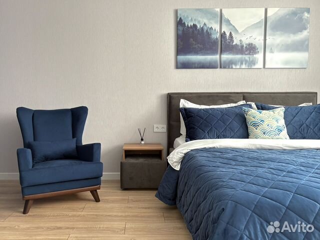 

1-к. квартира, 42 м², 2 кровати