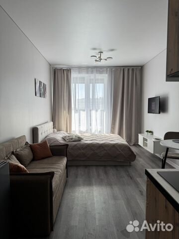 

Квартира-студия, 26 м², 2 кровати