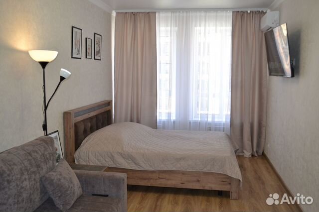 

1-к. квартира, 43 м², 2 кровати