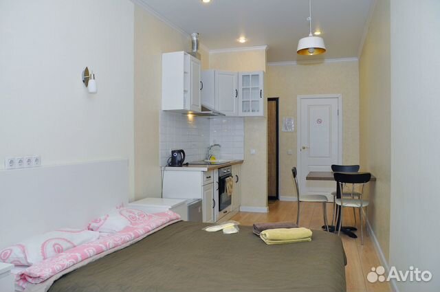 

Квартира-студия, 20 м², 2 кровати