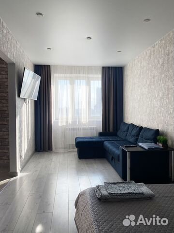 

Квартира-студия, 43 м², 2 кровати