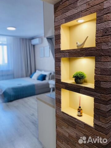 

Квартира-студия, 30 м², 1 кровать