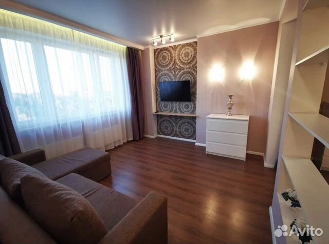 

1-к. квартира, 46 м², 3 кровати