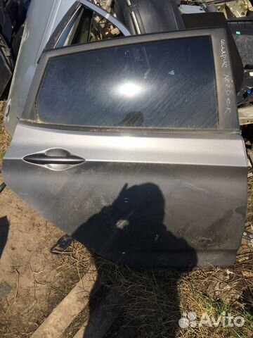 Дверь задняя правая хэчбэк Hyundai Solaris