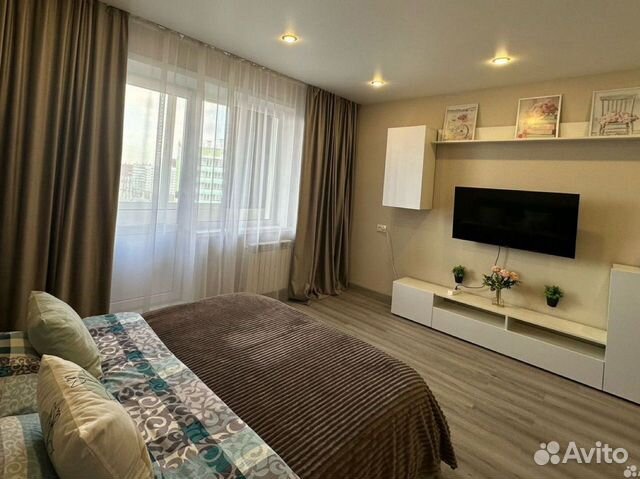 

1-к. квартира, 45 м², 2 кровати