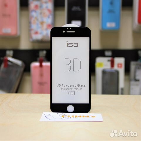 Новые защитные 3D-стекла для iPhone 6/6S Магазин