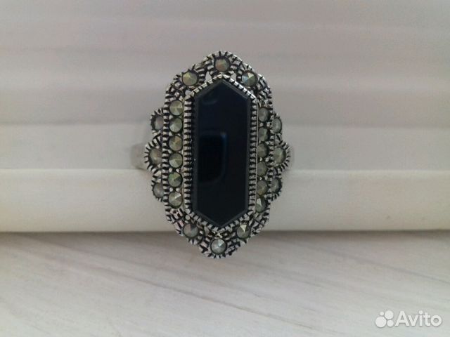 Кольцо серебро