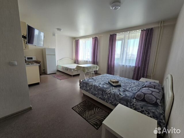 

Квартира-студия, 48 м², 2 кровати